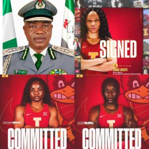 Coach Purity Hails CGC Adeniyi as Three Nigerian Wrestlers Secure Iowa State University Transfer